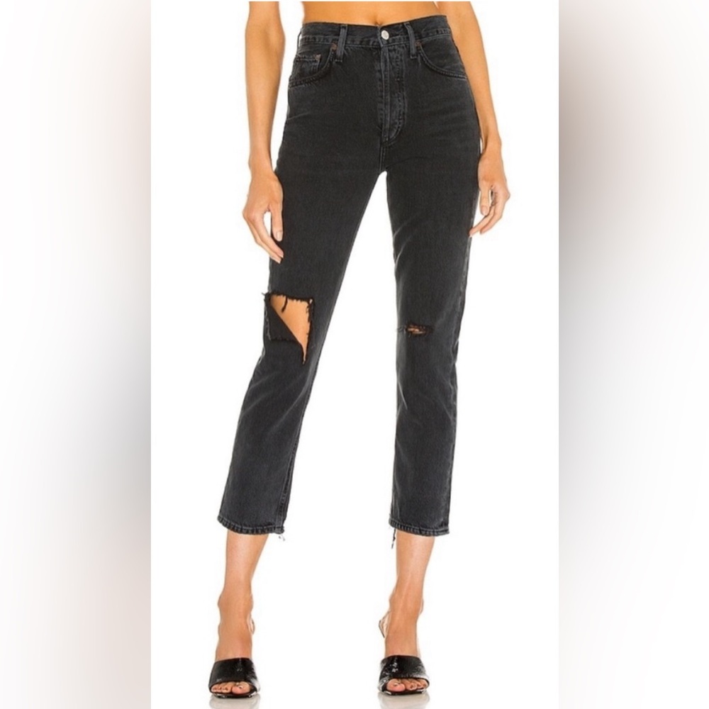 RILEY HIGH RISE STRAIGHT CROP